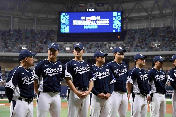 류지현호 국가대표팀(사진=KBO)