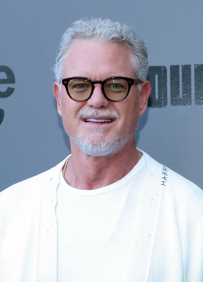 (FILES) US actor Eric Dane attends Prime Video‘s “Countdown” premiere at the Harmony Gold theatre in Los Angeles on June 18, 2025. Dane, who has been battling amyotrophic lateral sclerosis (ALS) also known as Lou Gehrig’s Disease, died at the age of 53 on February 19. (Photo by VALERIE MACON / AFP) <저작권자(c) 연합뉴스, 무단 전재-재배포, AI 학습 및 활용 금지>