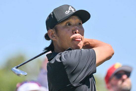 앤서니 김은 정교한 아이언 샷이 강점이다. AFP연합뉴스
