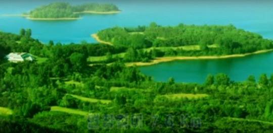 평양 골프장 전경