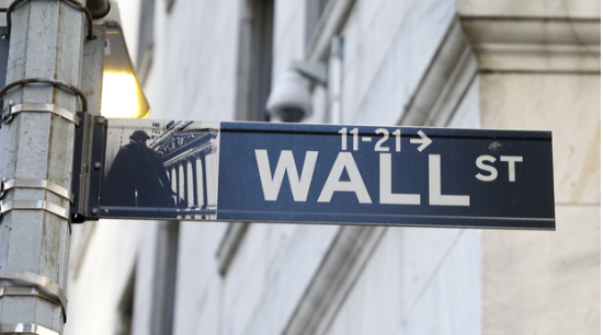 미국 뉴욕 맨해튼 월스트리트 간판. (UPI연합뉴스)