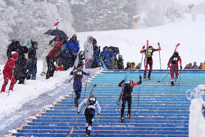 스키 마운티니어링. 연합뉴스