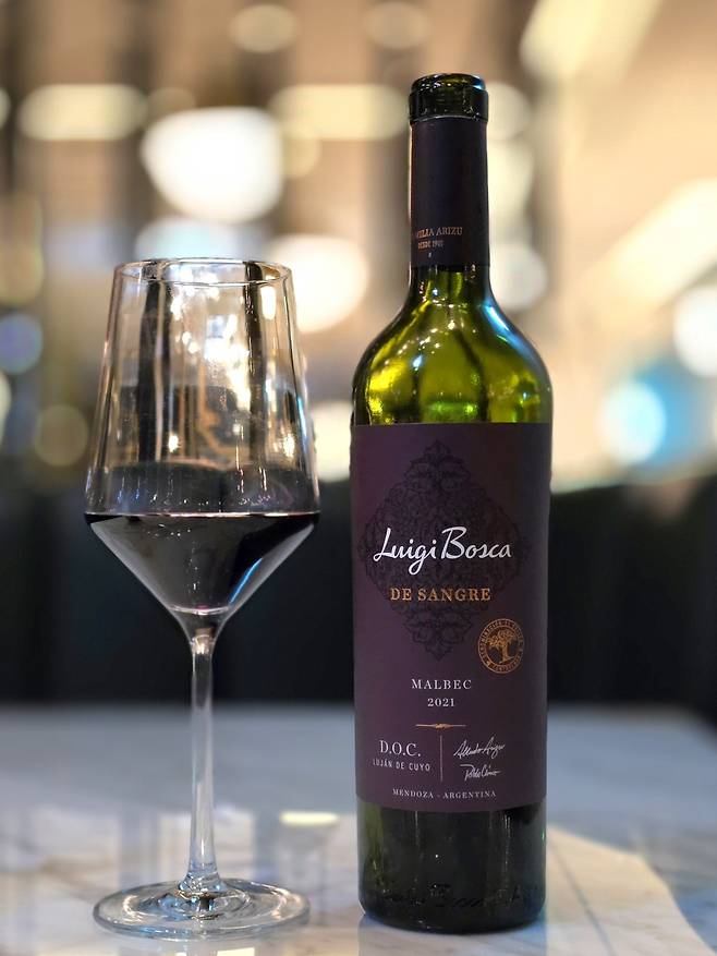 루이지 보스카 데 상그레(De Sangre) 말벡. 최현태 기자
