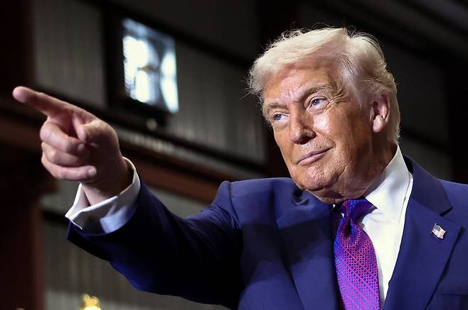 도널드 트럼프 미국 대통령 ⓒ로이터=연합뉴스