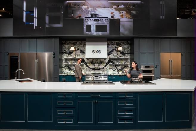 LG전자가 현지시간 17일부터 19일까지 美 올랜도에서 열리는 북미 최대 주방·욕실 전시회 'KBIS 2026'에 참가했다. 사진=LG전자 제공