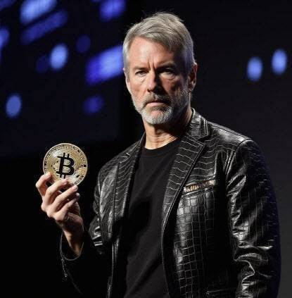 마이클 세일러 스트래티지 회장. 마이클 세일러 X