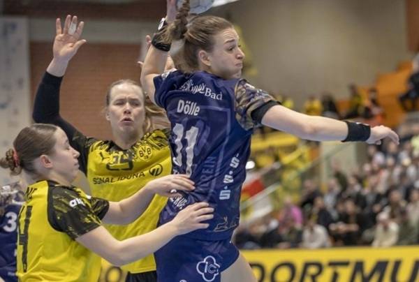 사진 2025/26 시즌 독일 여자 핸드볼 분데스리가 북스테후데와 보루시아 도르트문트 경기 모습, 사진 출처=분데스리가