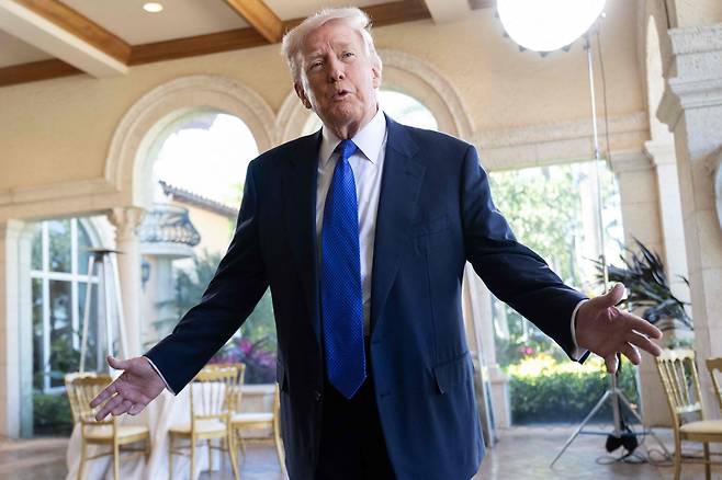 도널드 트럼프 미국 대통령.[AFP]