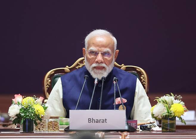 나렌드라 모디 인도 총리 [EPA]