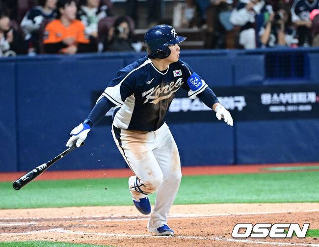 야구 국가대표 문현빈. /OSEN DB