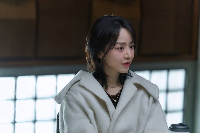 The Art of Sarah Shin Hae-sun as Sarah Kim in The Art of Sarah Cr. Kim Eun jeong/Netflix © 2026