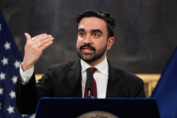 조란 맘다니 뉴욕시장. AP연합뉴스