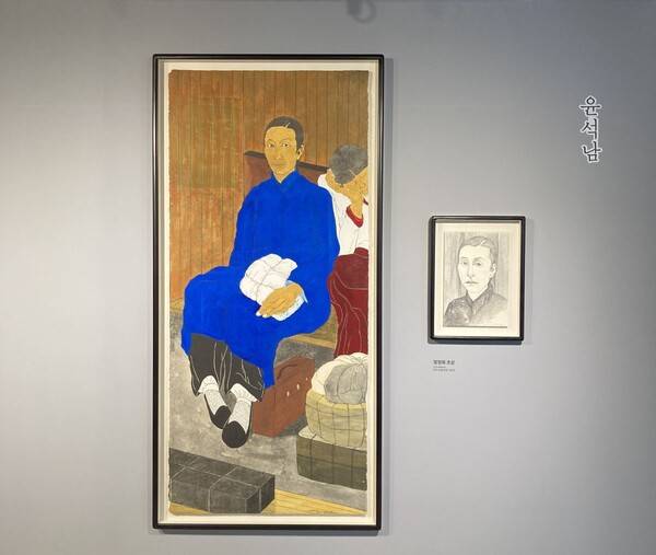 윤석남 작 '정정화 초상'. 이강하미술관 제공