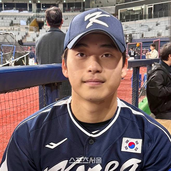 박영현이 인터뷰에 임하고 있다. 고척 | 박연준 기자 duswns0628@sportsseoul.com