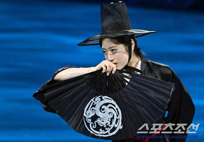 22일(한국시간) 이탈리아 밀라노 스피드스케이팅 아레나에서 밀라노동계올림픽 피겨 갈라쇼가 열렸다. 연기를 펼치고 있는 이해인. 밀라노(이탈리아)=송정헌 기자songs@sportschosun.com/2026.02.22/