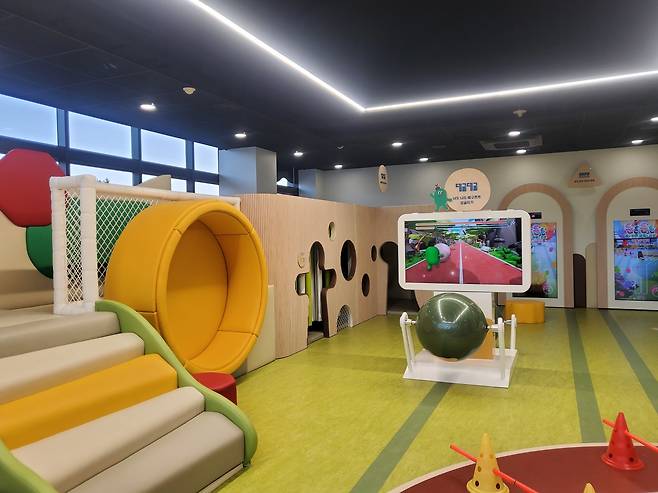 국립청주박물관 영유아 체험실. 국립청주박물관 제공