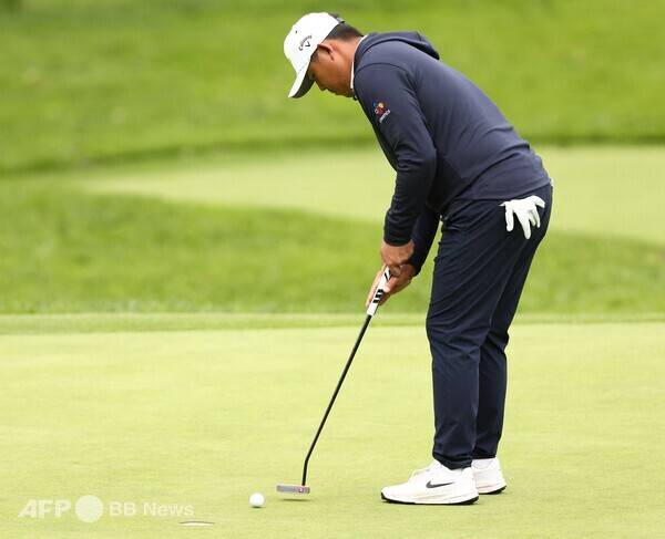 2026년 미국프로골프(PGA) 투어 시그니처 이벤트 제네시스 인비테이셔널에 출전한 김시우 프로. 사진제공=ⓒAFPBBNews = News1 (사진을 무단으로 사용하지 마십시오.)