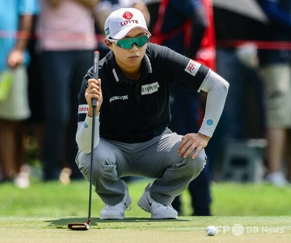 2026년 미국여자프로골프(LPGA) 투어 '아시안 스윙' 혼다 LPGA 타일랜드에서 우승 경쟁한 김효주 프로가 최종라운드에서 경기하는 모습이다. 사진제공=ⓒAFPBBNews = News1 (사진을 무단으로 사용하지 마십시오.)