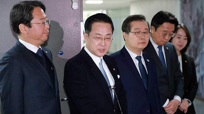 '이재명 대통령 공소취소 모임' 운영위원회 백브리핑 (2026.02.20) [자료사진]