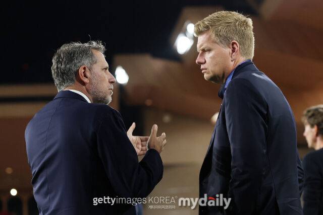 파비오 파라티치(왼쪽)와 요한 랑에./게티이미지코리아