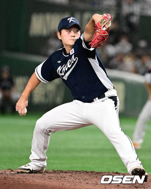 야구 국가대표 김택연. /OSEN DB