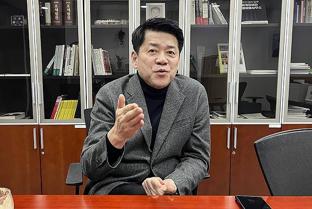 ▲ 조국혁신당 김준형 국회의원. ⓒ프레시안