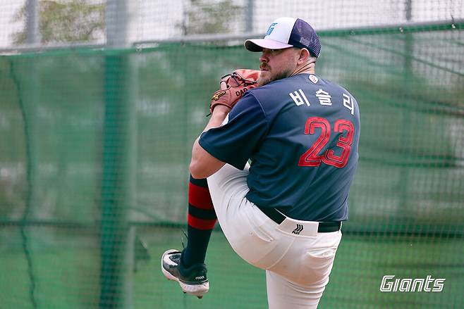 ▲ 제레미 비슬리&nbsp;ⓒ롯데 자이언츠