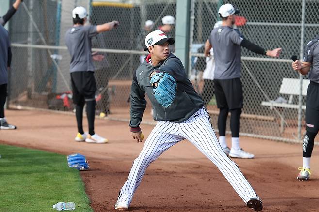 ▲ LG 정우영. ⓒ LG 트윈스