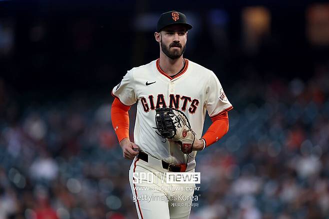 ▲ 올해 스프링트레이닝에서 외야 수비 맛보기를 진행해 추이에 관심이 몰리는 브라이스 엘드리지