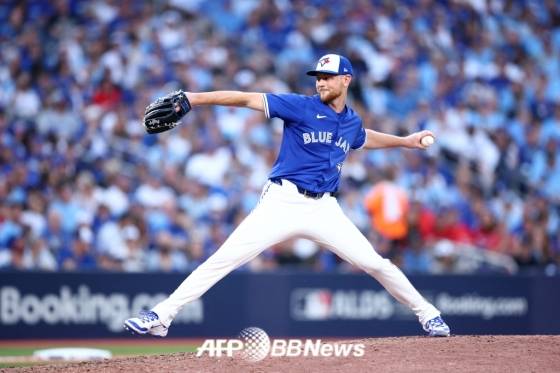 토론토 블루제이스 투수 에릭 라우어. /AFPBBNews=뉴스1