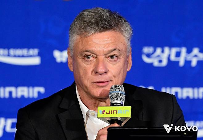 헤난 달 조토 대한항공 감독 [한국배구연맹 제공. 재판매 및 DB 금지]