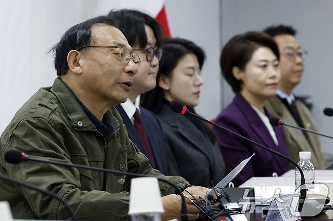 이정현 국민의힘 공천관리위원장. 2026.2.20 ⓒ 뉴스1 박정호 기자