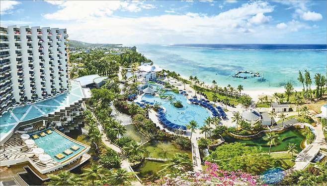 ‘켄싱턴호텔 사이판’ 전경. (이랜드파크 제공)