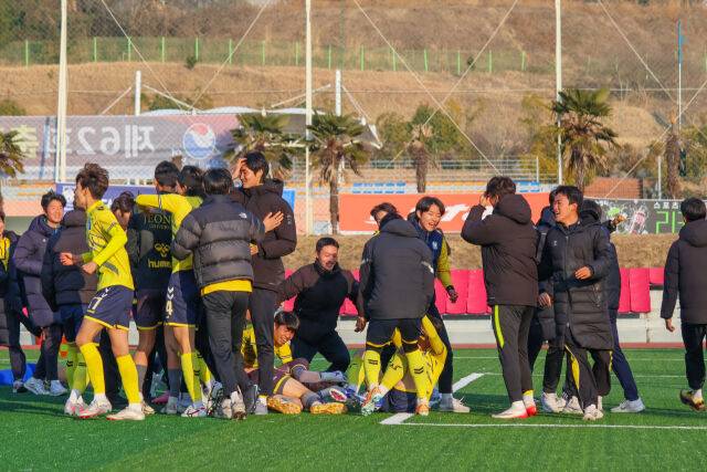 전주대학교 임용민./한국대학축구연맹