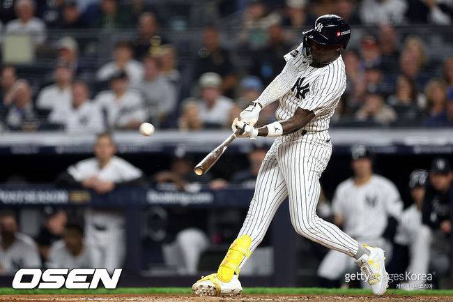 [사진] 뉴욕 양키스 재즈 치좀 주니어 ⓒGettyimages(무단전재 및 재배포 금지)