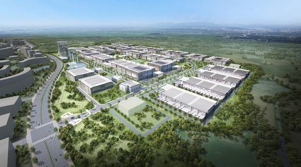 전남 해남 솔라시도 기업도시 데이터센터파크 조감도. 사진 제공=해남군
