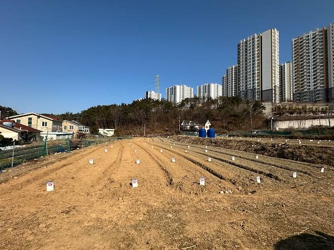 거제시 도시민 주말농장 부지 ⓒ거제시 제공