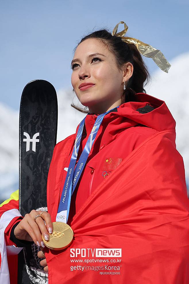 ▲ 프리스타일 스키 스타 구아이링.