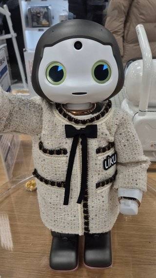 판매가 550만 원인 AI 감성 대화 로봇 ‘리쿠’. 임경진 기자