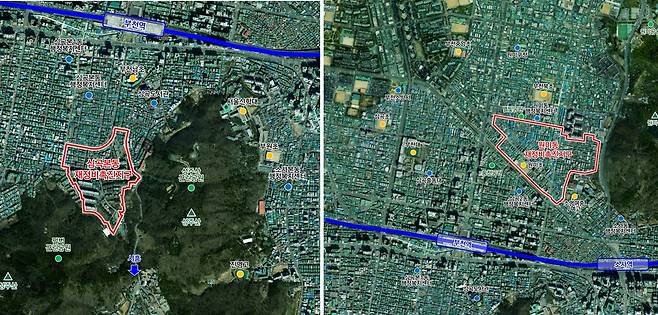 부천시 재정비촉진지구  [부천시 제공. 재판매 및 DB 금지]