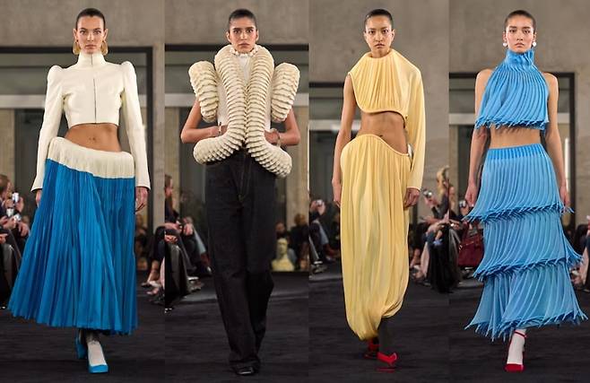 알라이아 F/W 컬렉션. 사진=알라이아 홈페이지