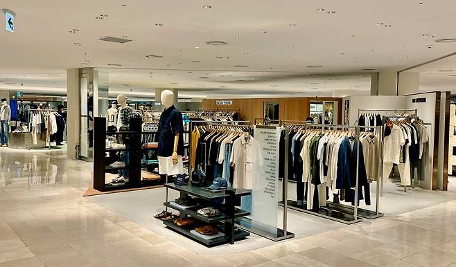 리뉴얼된 롯데백화점 잠실점 남성패션관 모습/ 사진 = 롯데백화점 제공