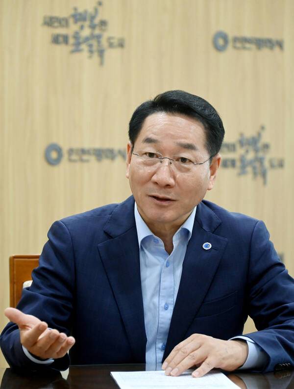 유정복 인천시장. 인천시 제공