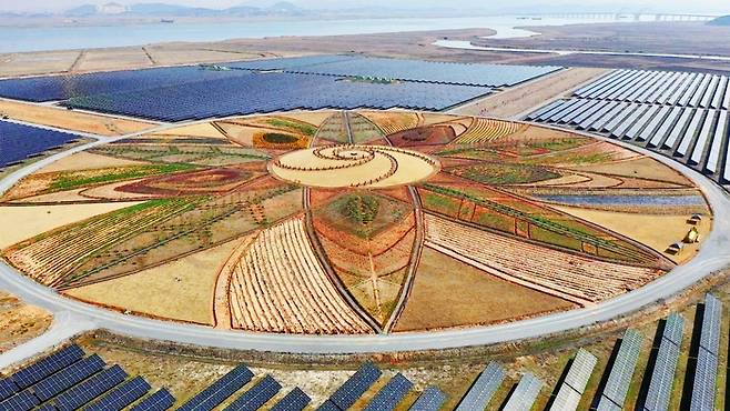 솔라시도 기업도시 태양의 정원. [해남군]