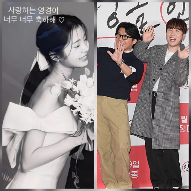 오랜 절친 조세호와 남창희. 나란히 9세 연하 아내와 결혼했지만, ‘아내 공개 속도’는 확연히 달랐다. 사진=;MK스포츠 DB / 윤영경 SNS