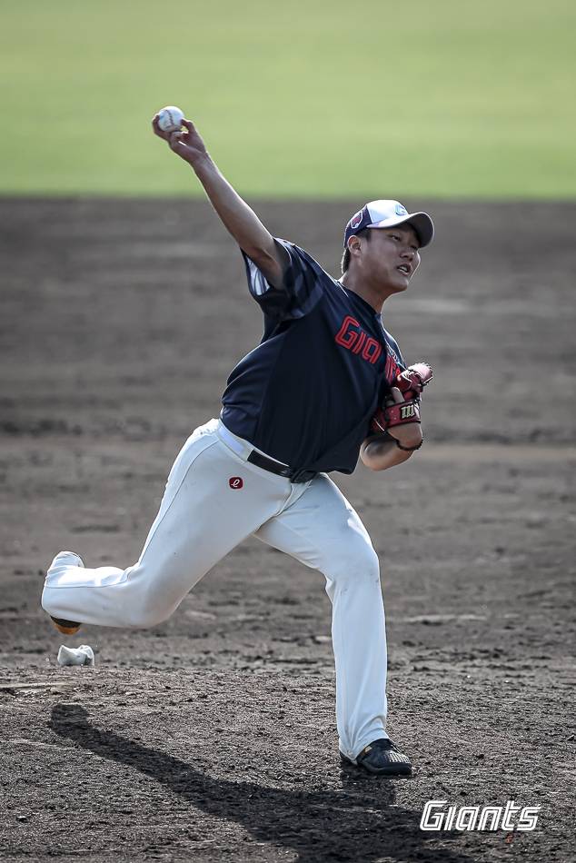 ▲ 김영준 ⓒ롯데 자이언츠