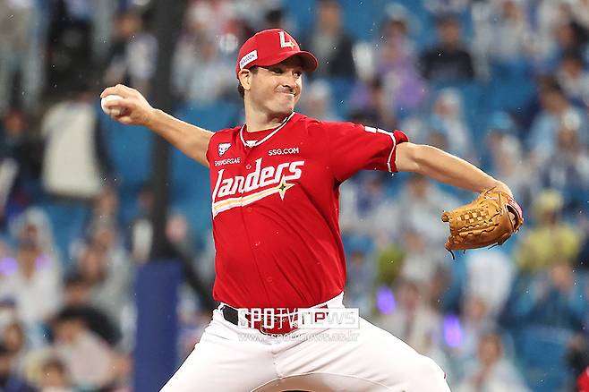 ▲ 지난해 KBO리그 최고 투수 중 하나로 활약하며 디트로이트와 1+1년 최대 1700만 달러에 계약한 앤더슨 ⓒ곽혜미 기자