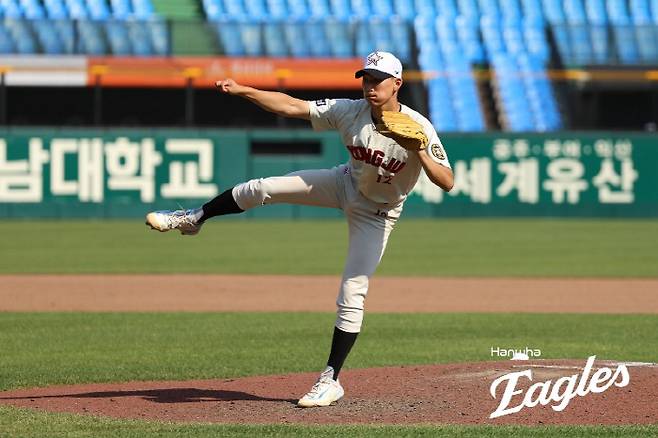 한화 이글스 투수 왕국에 합류한 양수호. 사진제공=한화 이글스