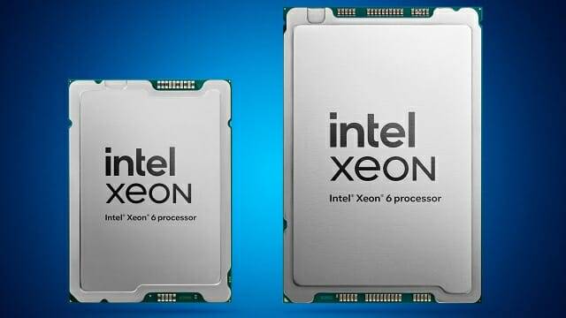 고성능 P코어 기반 제온 6700/6500 시리즈 프로세서. (사진=인텔)