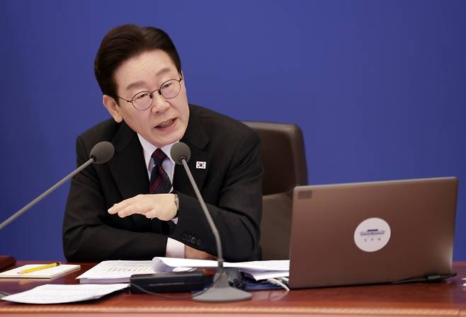 ▲ 이재명 대통령, 국무회의 발언 [연합뉴스]
